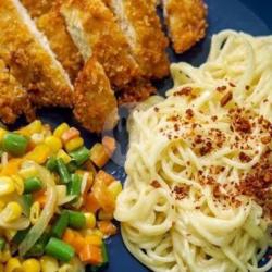 Chicken Katsu Pasta