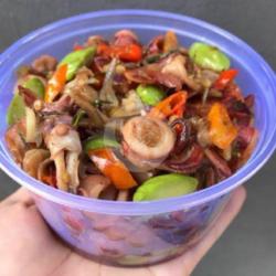 Cumi Kremes Sambal Pete