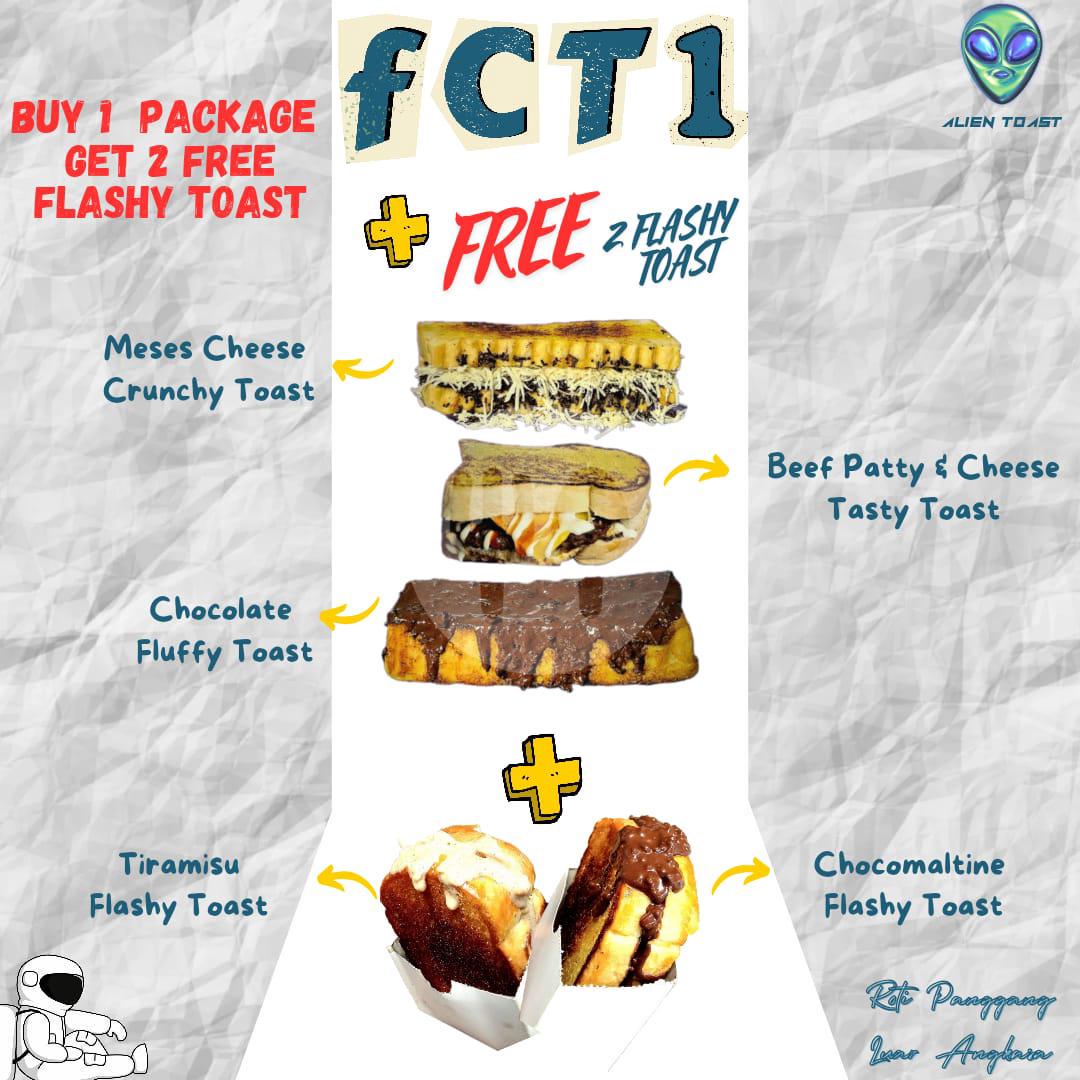 ROTI BAKAR ALIEN TOAST, PANCORAN - GoFood