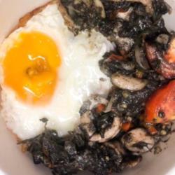 Nasi Cumi Telur Ceplok