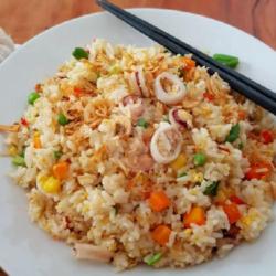 Nasi Goreng Cumi Telur Ceplok