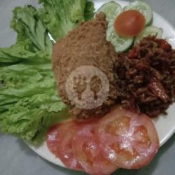 Ayam Goreng Crispy Sambal Wijen Bali