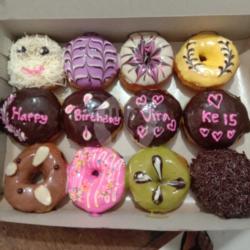 Donat Hias/ulang Tahun