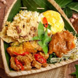 Pecel Telor Mata Sapi ( Tanpa Nasi )