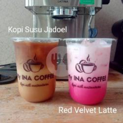 Kopi Susu Jadoel   Red Velvet Latte