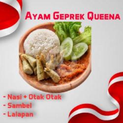 Nasi   Otak Otak Penyet