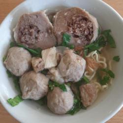 Bakso Super Isi Daging Cincang   Es Jeruk