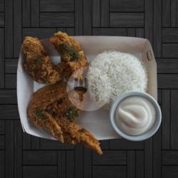 4 Cengkiwings Black Pepper   Rice