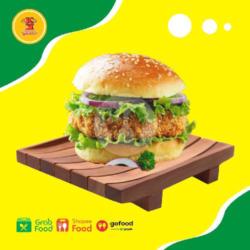 Chicken Burger Keju