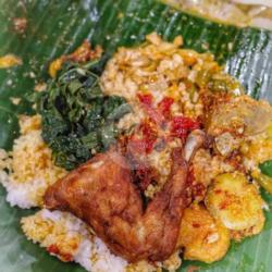 Nasi Bungkus Tempoyak Patin