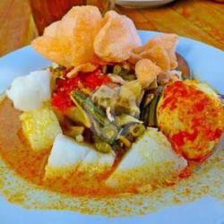 Ketupat Sayur   Telor