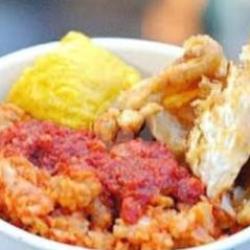 Rice Bowl, Ayam   Mie Geprek