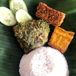 Paket Ayam Penyet Sambel Ijoo