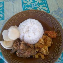 Nasi Hati Sambel Goreng Kentang