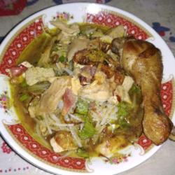 Soto Ayam Rempah   Nasi   Paha