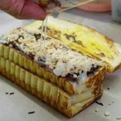 Roti Bakar Special Kacang   Coklat