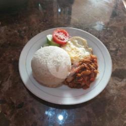 Paket Nasi Baby Cumi Pedas