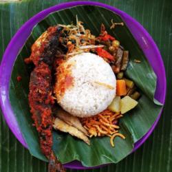 Nasi Sayur Ikan Sambal