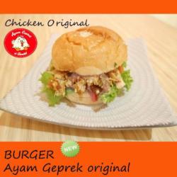 Burger Ayam Geprek Original