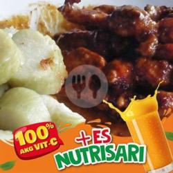 Lontong Sate   Nutrisari