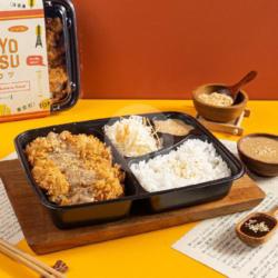 Sesame Mayo Chicken Katsu / Karaage Bento