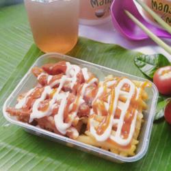 Mangkok French Fries Katsu