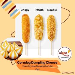 Corndog Dumpling Cheese