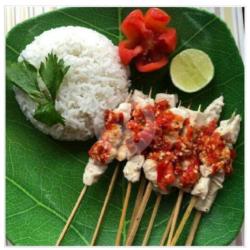 Sate Taychan   Nasi