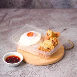 Salted Egg Chicken Rice Beezie