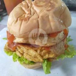 Burger Doubel Telur