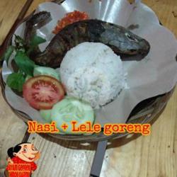 Nasi Lele Sambal Bawang/penyet