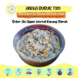 Bubur Ati Ayam Wortel Kacang Merah Medium 200 Ml (frozen)