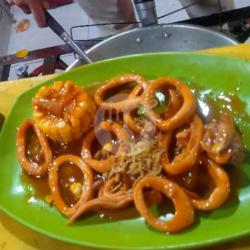 Cumi Saus Tiram Pedas