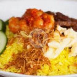 Nasi Kuning Telor Balado