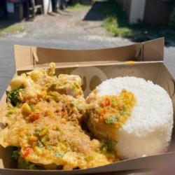 Nasi Dori Salted Egg