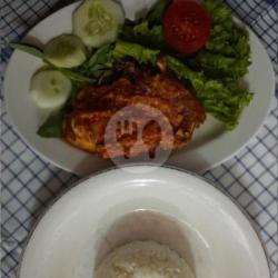 Paket Ayam Bakar Sambal Bledek   Nasi (dada / Paha)