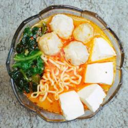 Mie Bakso Tahu Kuah Pedas