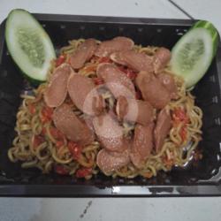 Mie Geprek Sosis