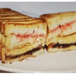 Roti Bakar Blueberry   Melon