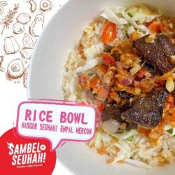 Rice Bowl Seuhah! Nasi Goreng Empal Mercon