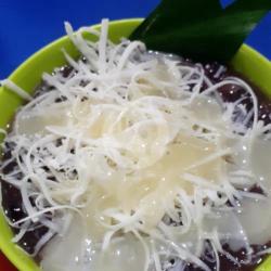 Bubur Ketan Hitam Keju Susu