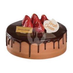 Choco Dalgi Fresh Cream Cake