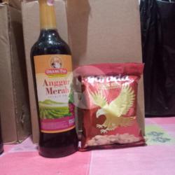 Anggur Merah Gold 620ml Kacang Garuda 60 G