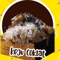 Pisang Tanduk Crispy Keju Coklat