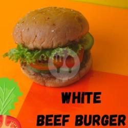 White Beef Burger