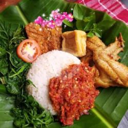 Nasi Tempong Ayam (premium)