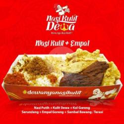 Nasi Kulit   Empal