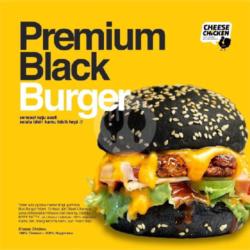 Black Premium Cheese Burger