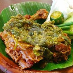 Ayam Penyet Ijo Tanpa Nasi