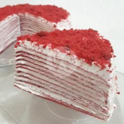 Mille Crepes Red Velvet (slice)